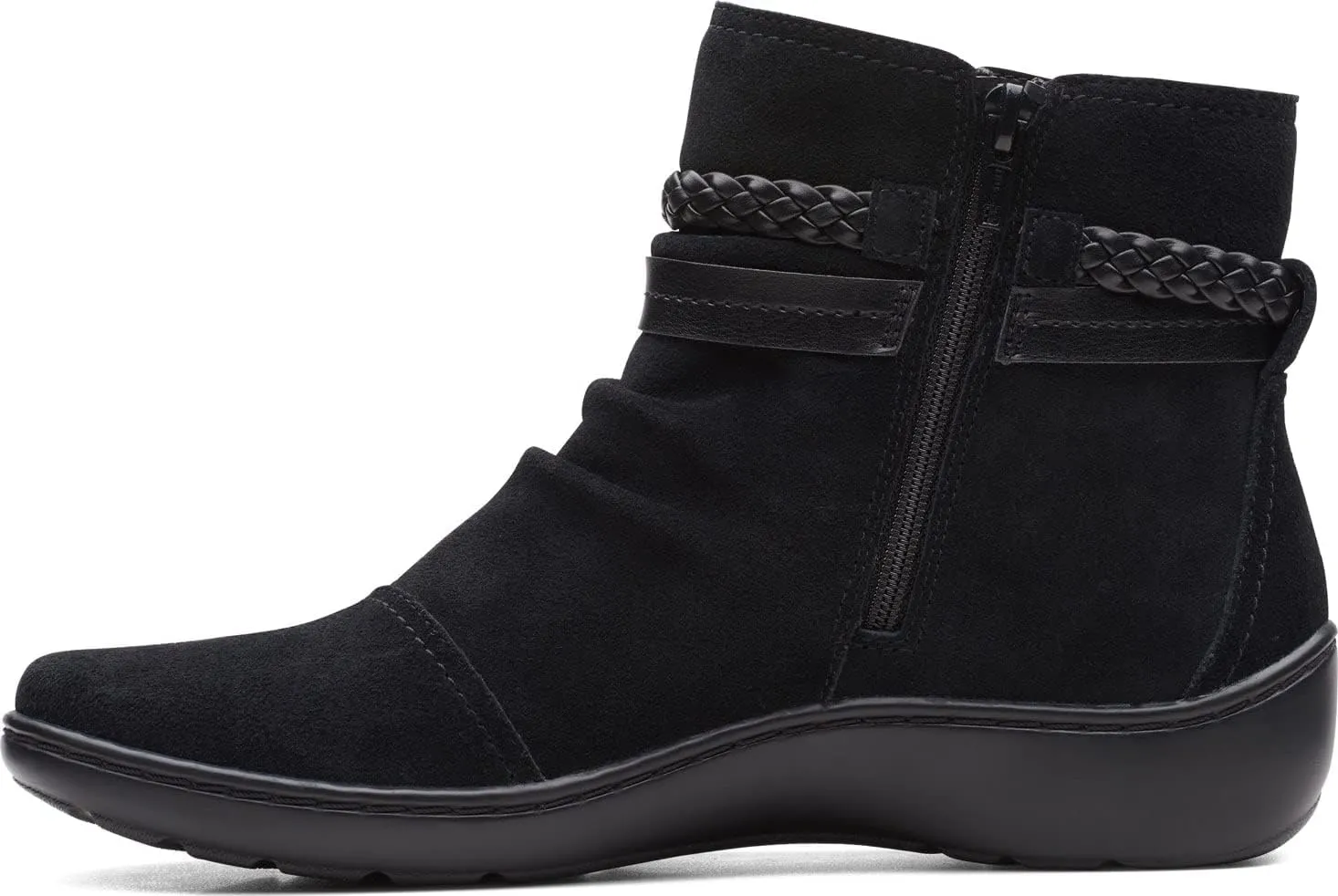 Clarks Women's Cora Braid Boot Ankle