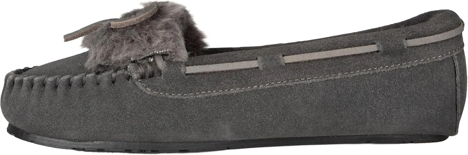 Clarks Women's, Suede Moccasin Slipper