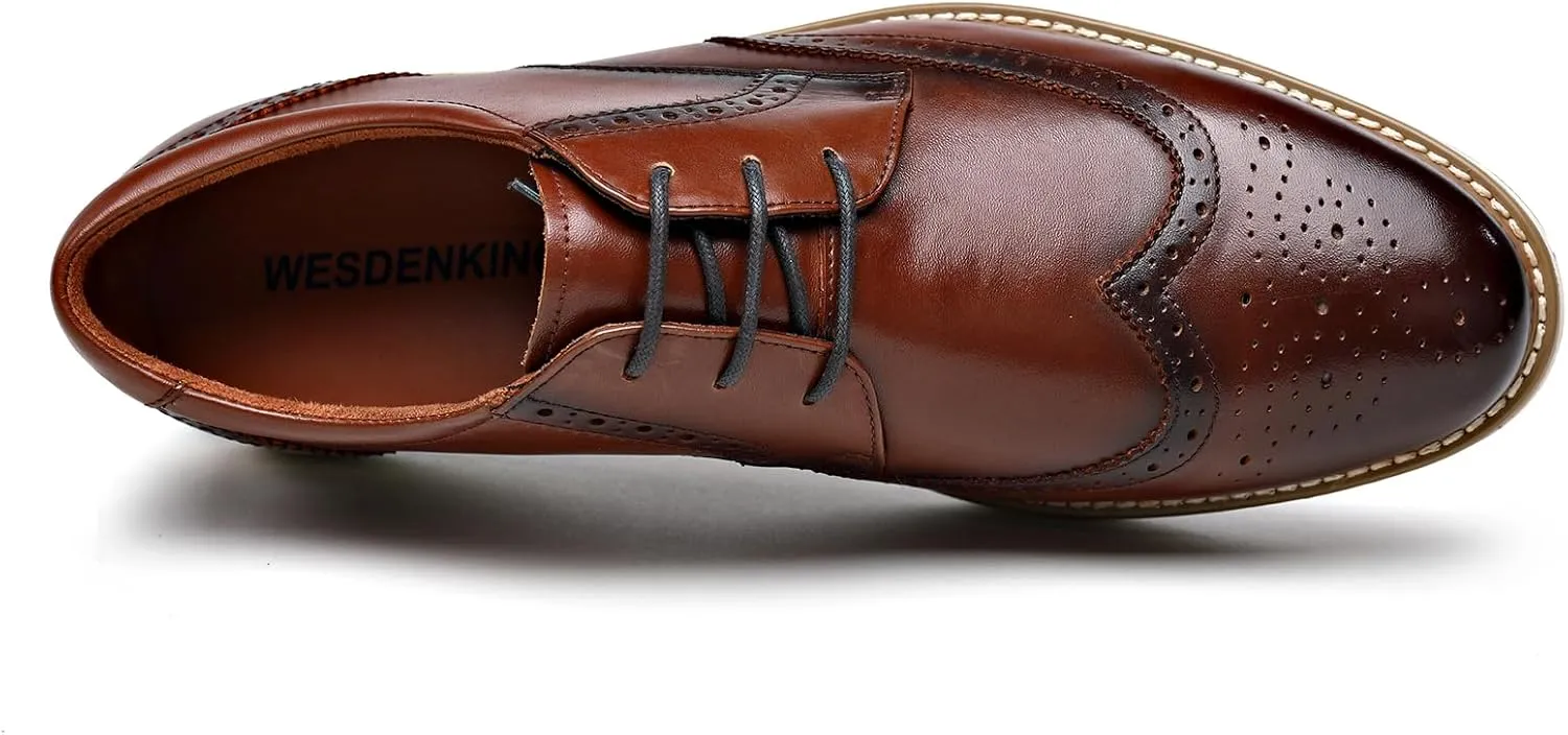 Comfort Formal Shoes for Men Wedding, Men's Oxford Shoes
