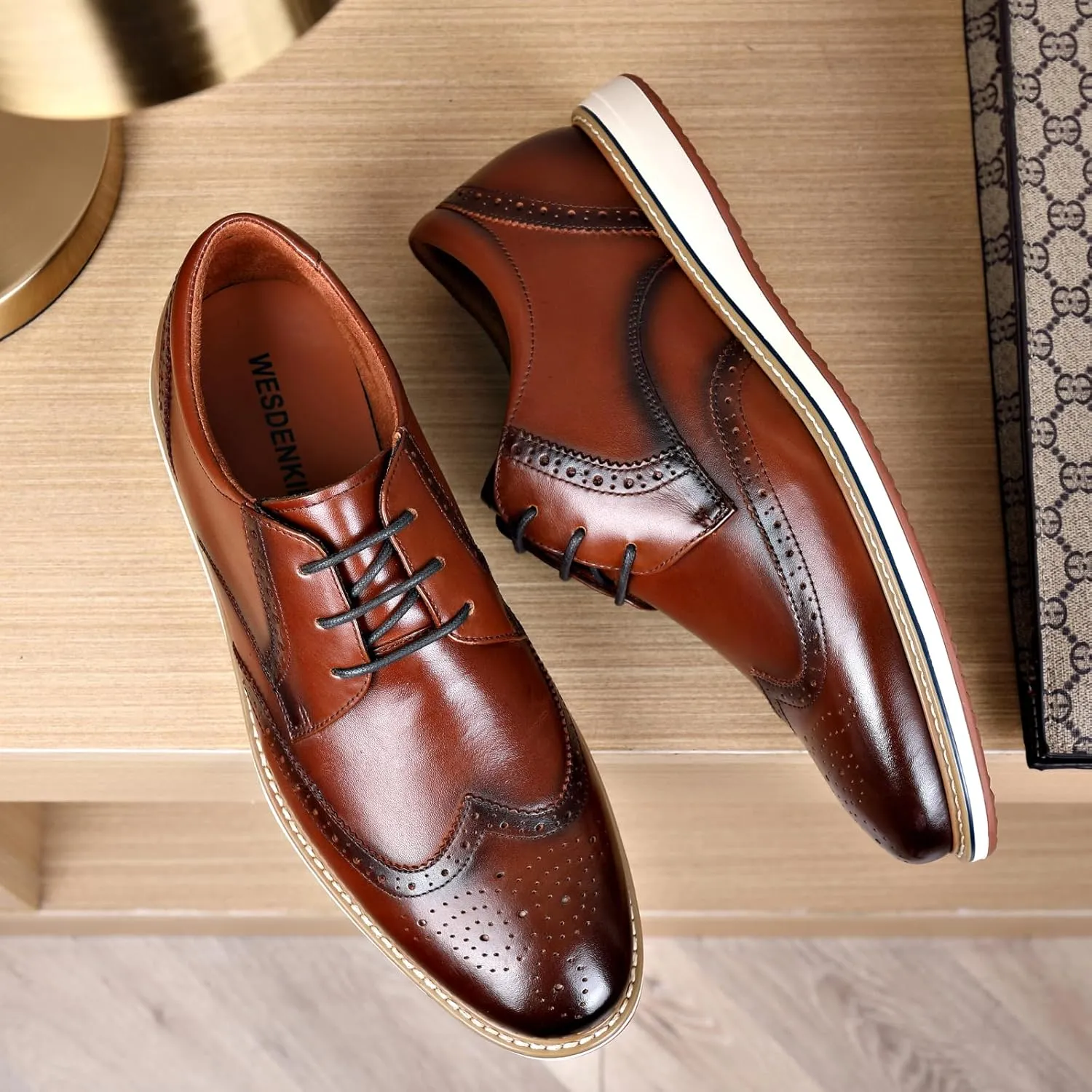 Comfort Formal Shoes for Men Wedding, Men's Oxford Shoes