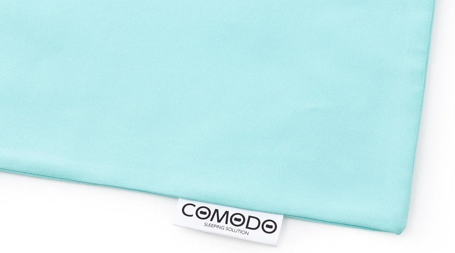 Comodo Original CMC9150R Body Pillow Cover with Zipper 100% Cotton Dakimakura Pillow Case [Made in Japan] (Ice Blue, 20 x 60 inch (150cm x 50cm))