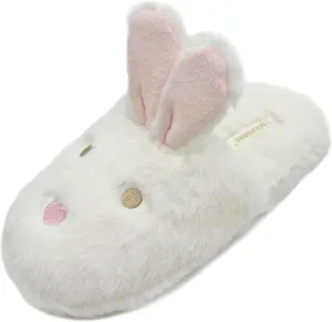 Cute Animal Slipper for women Cozy Memory Foam House Slippers Plush Fleece Lining Soft Comfy Non-Slip Sole Indoor Cat Dog Bunny Slippers