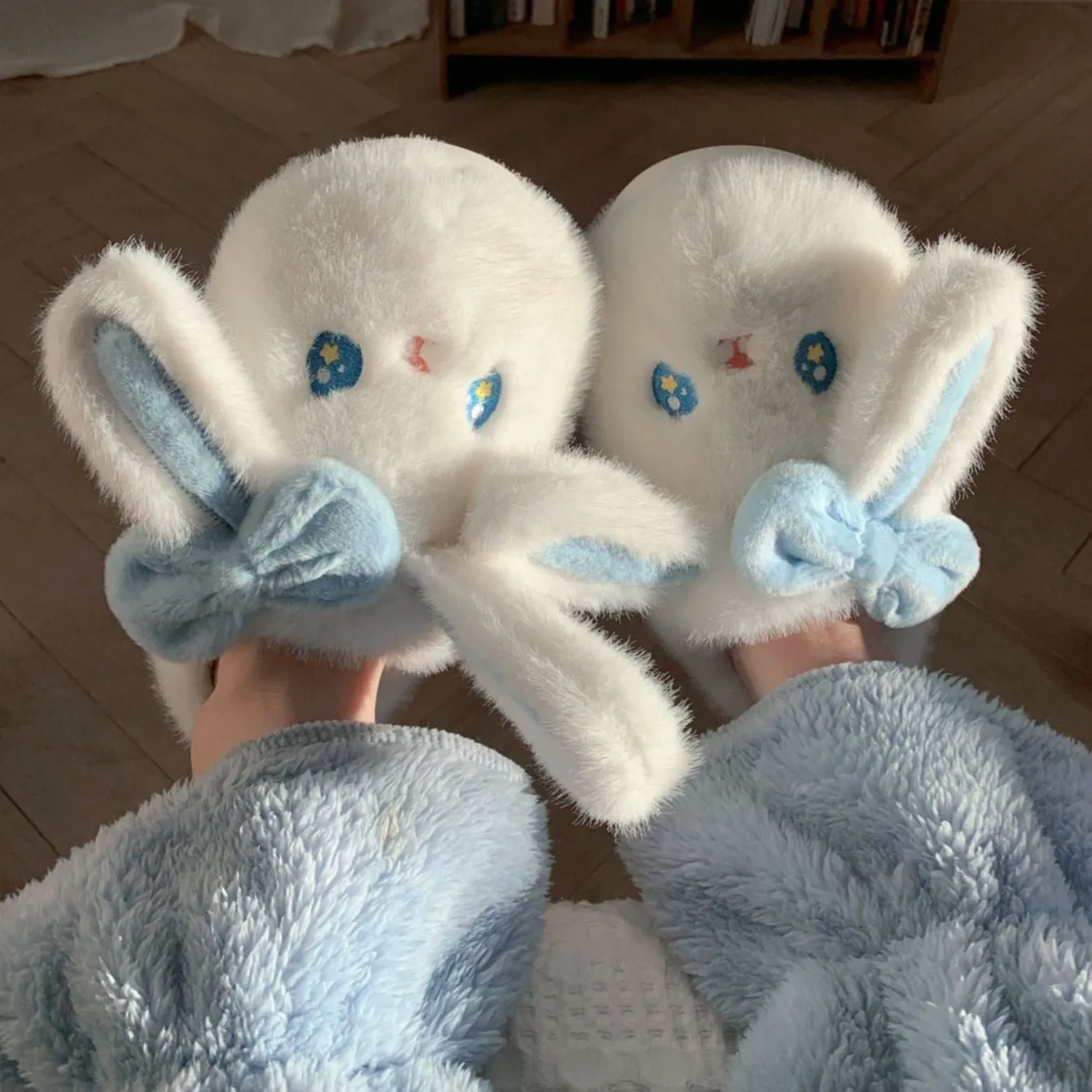 Cute Bunny Plush Slippers
