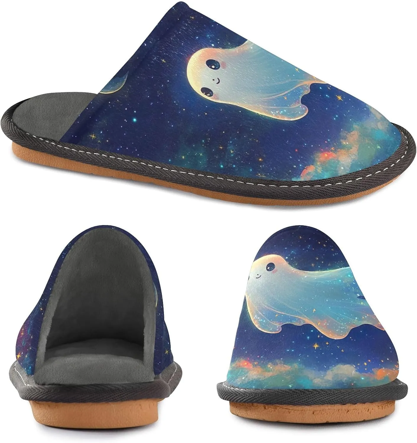 Cute Fuzzy Slippers Mens Houseshoes Women's Indoor Outdoor Slippers Home Slippers for Men