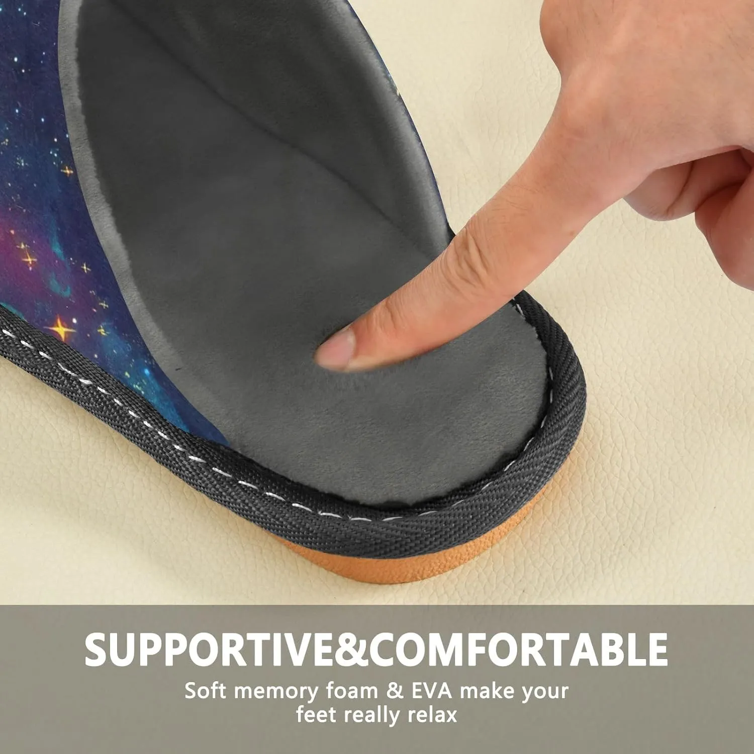 Cute Fuzzy Slippers Mens Houseshoes Women's Indoor Outdoor Slippers Home Slippers for Men