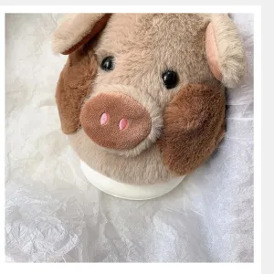 Cute pig slippers, animal plush slippers, winter Warm slippers, Women's party slippers, Men's Women's indoor outdoor slippers