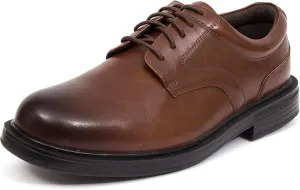 Deer Stags Men's Times Plain Toe Oxford,Brown2,14 W