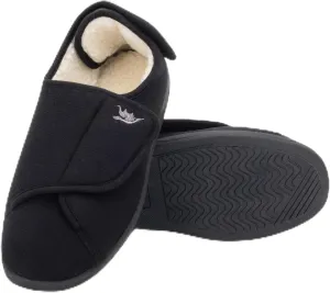 Diabetic Slippers Women, Lymphedema Shoes, Edema Shoes Swollen Feet, Indoor and Outdoor Hook and Loop, Non Slip House Shoes