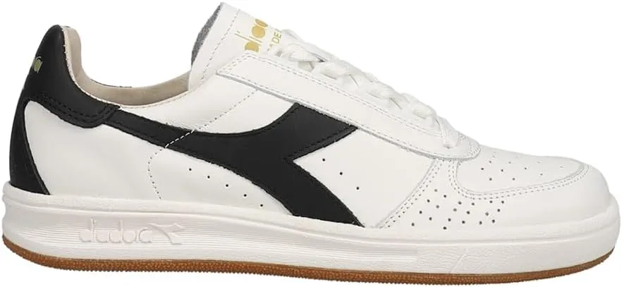 Diadora Mens B.Elite H Italia Sport Lace Up Sneakers Shoes Casual - White - Size 5 M