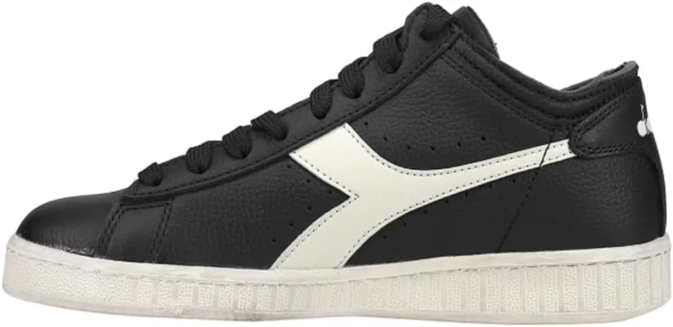 Diadora Mens Game L Waxed Row Cut Lace Up Sneakers Shoes Casual - Black