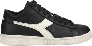 Diadora Mens Game L Waxed Row Cut Lace Up Sneakers Shoes Casual - Black