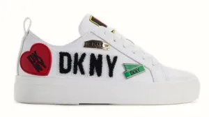 DKNY Coreen City Signs Lace Up Sneakers