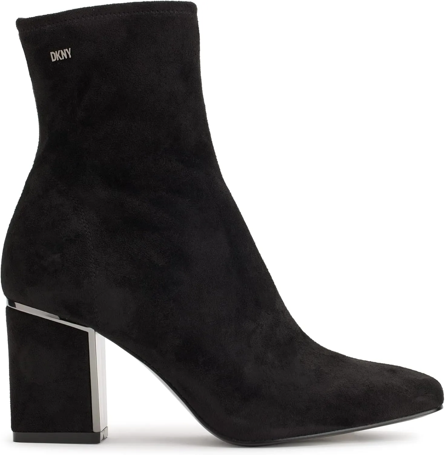 DKNY Women's Cavale Evening Fashion Bootie with Block Heel Boot