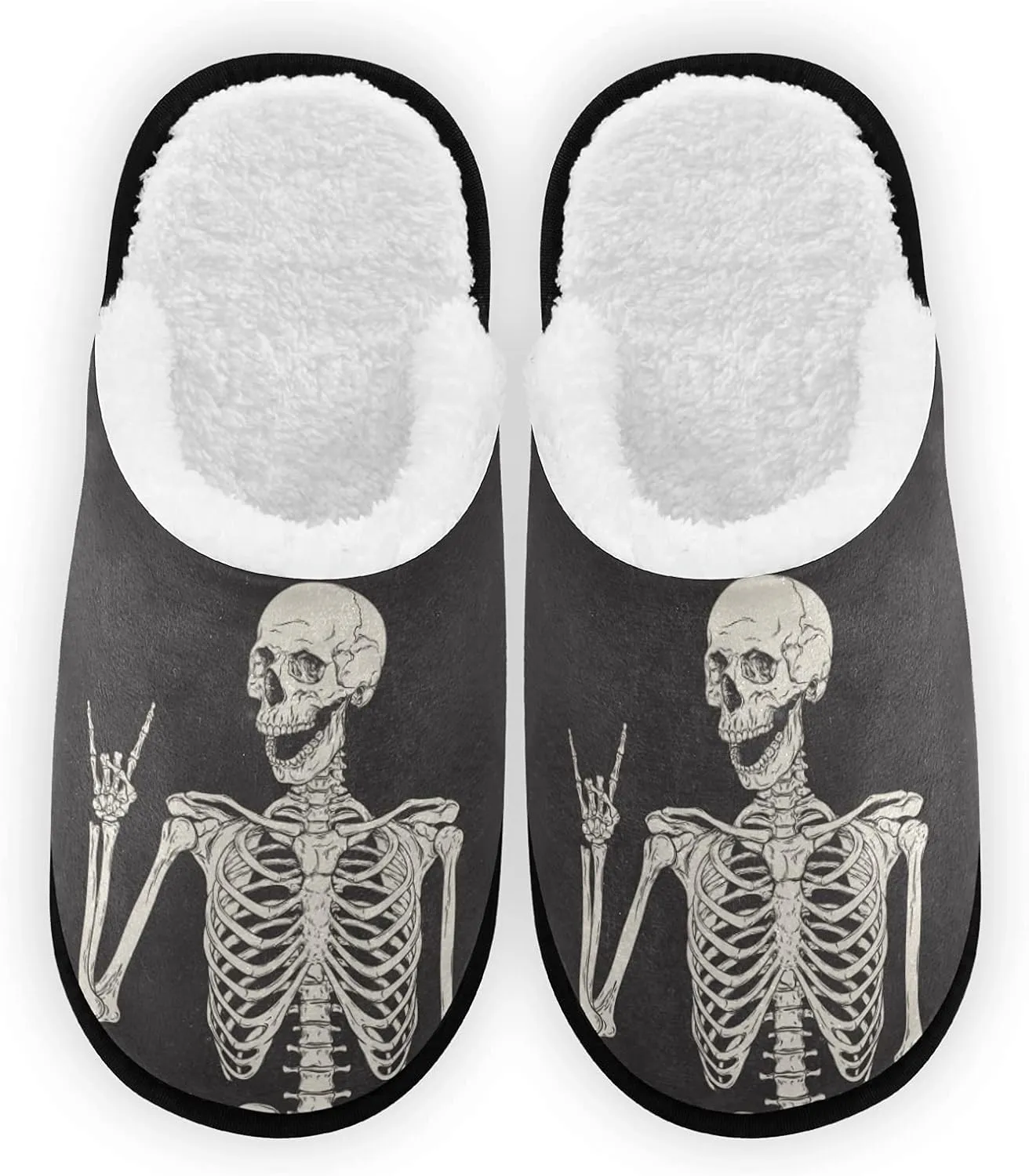 Dussdil Winter Spa Slippers Home House Slippers for Women Men Travel Slipper Soft Memory Foam Slipper Non Slip for Hotel Bedroom Shoes Slippers