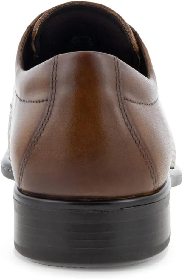 ECCO Men's Citytray Plain Toe Tie Oxford