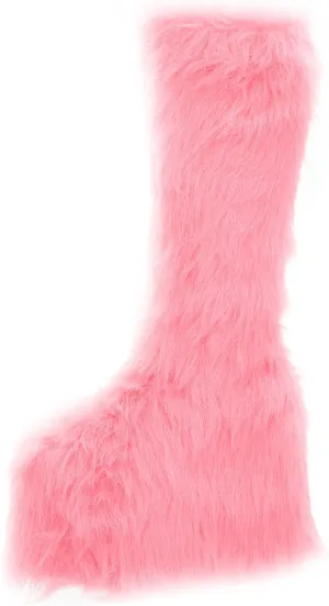 Ellie Shoes Women's 500-fuzz Chelsea Boot