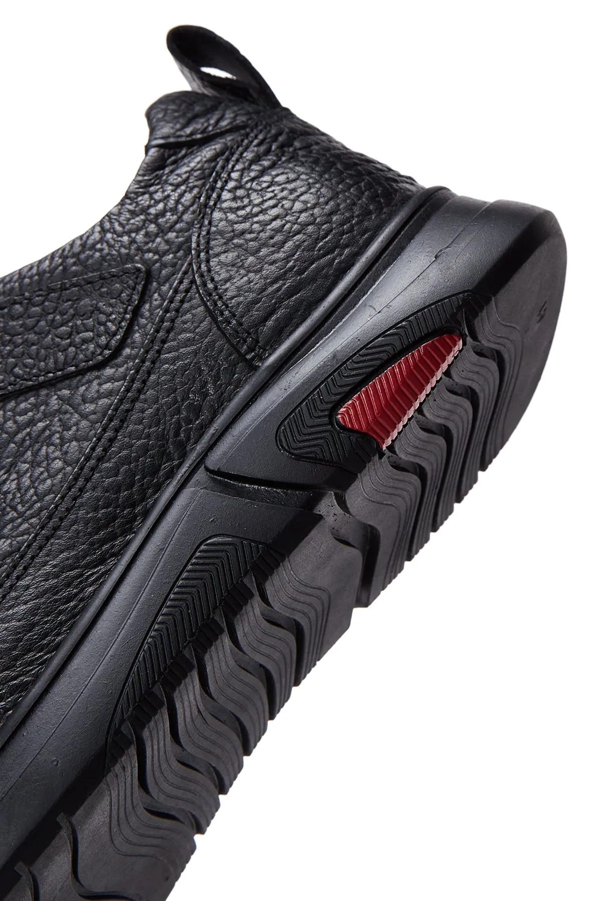 Erkek Siyah Deri Casual Sneaker