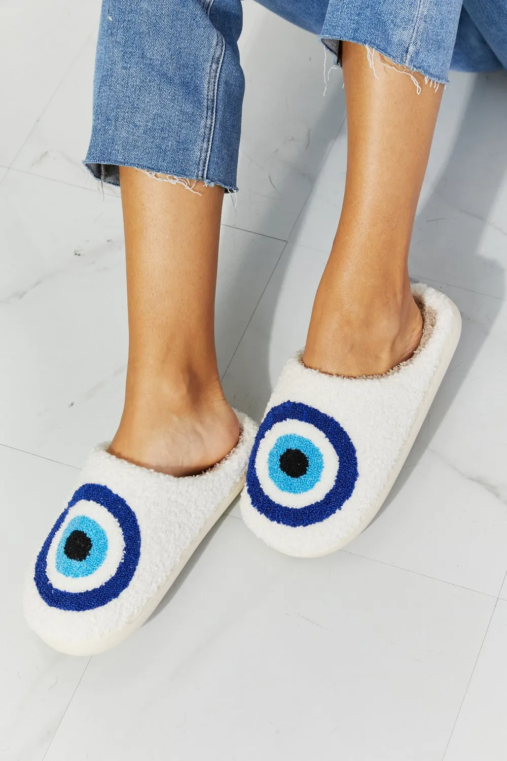 Evil-Eye MMShoes Plush Slipper