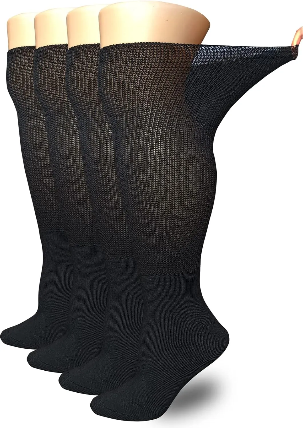 Extra Wide Lymphedema Bariatric Socks Walking boot Sock Liner for Cam Walkers Brace Orthopedics Boot