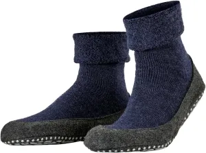 FALKE Women's W HP Cosyshoe Slipper Sock Merino Wool Grey Pink White 1 Pair, 6.5-7.5