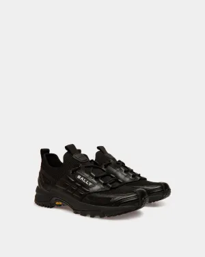 Faster Sneaker in Black Knit