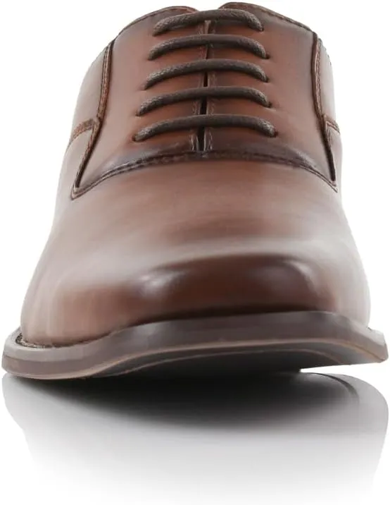 Ferro Aldo Alvin MFA19696 Men's Plain Square-Toe Derby Dress Shoes
