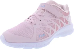 Fila Fantom 6 Strap Y Sneaker Girls' Toddler-Youth Sneaker 2 M US Little Kid Primrose-Coral