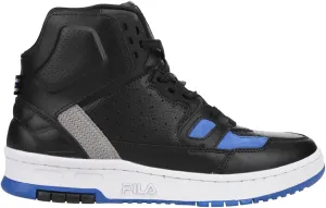 Fila Mens Rissmo Perforated High Sneakers Shoes Casual - Black - Size 9.5 M