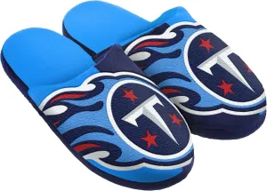 FOCO Tennessee Titans Split Color Slide Slipper Medium