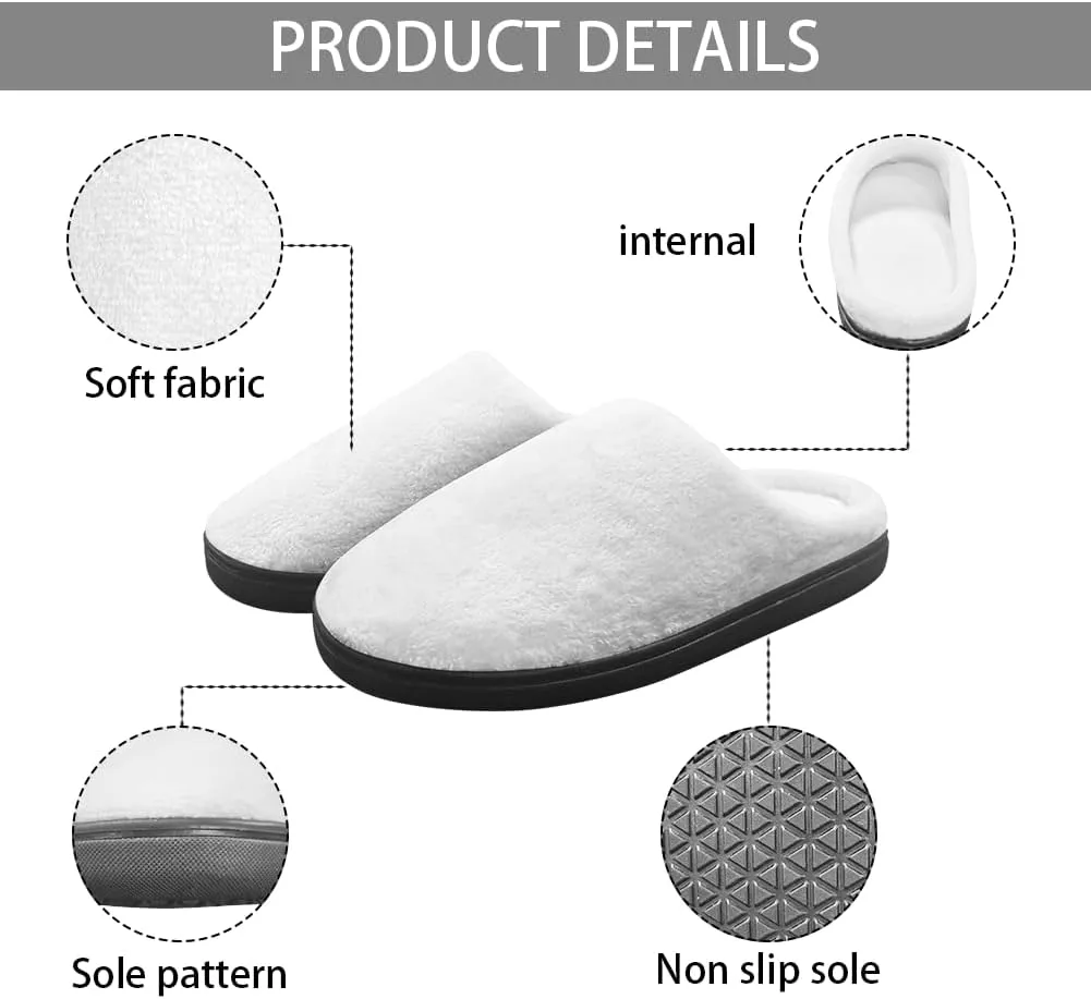 Forchrinse Colorful Dog Paw Print Unisex Child Plush Slip on House Slipper Plush Cozy Warm Slippers with Memory Foam for Boys Girls