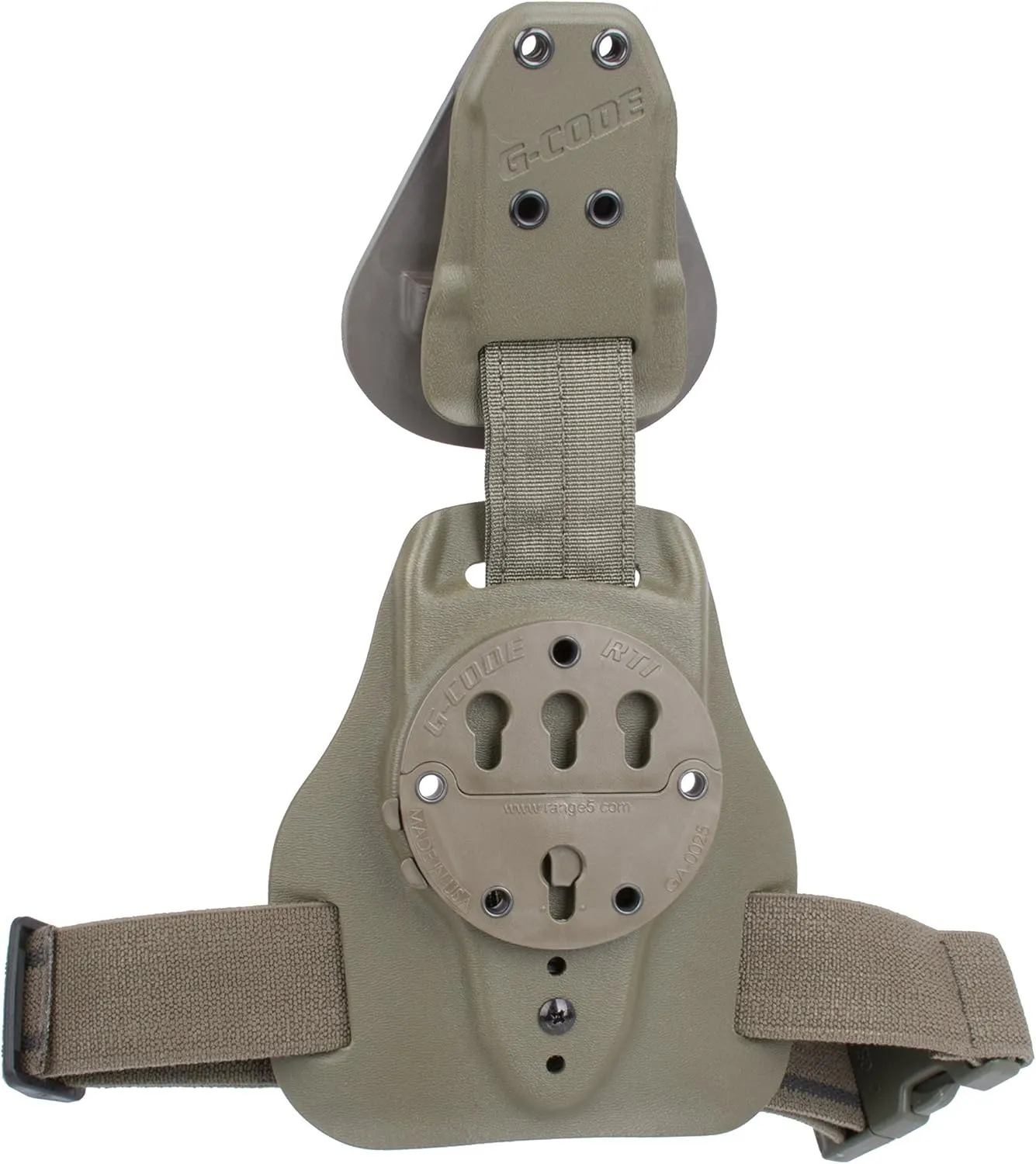 G-CODE Mule Leg Panel (GCA 77) with REAC Strap - Plastic Buckle Leg Strap