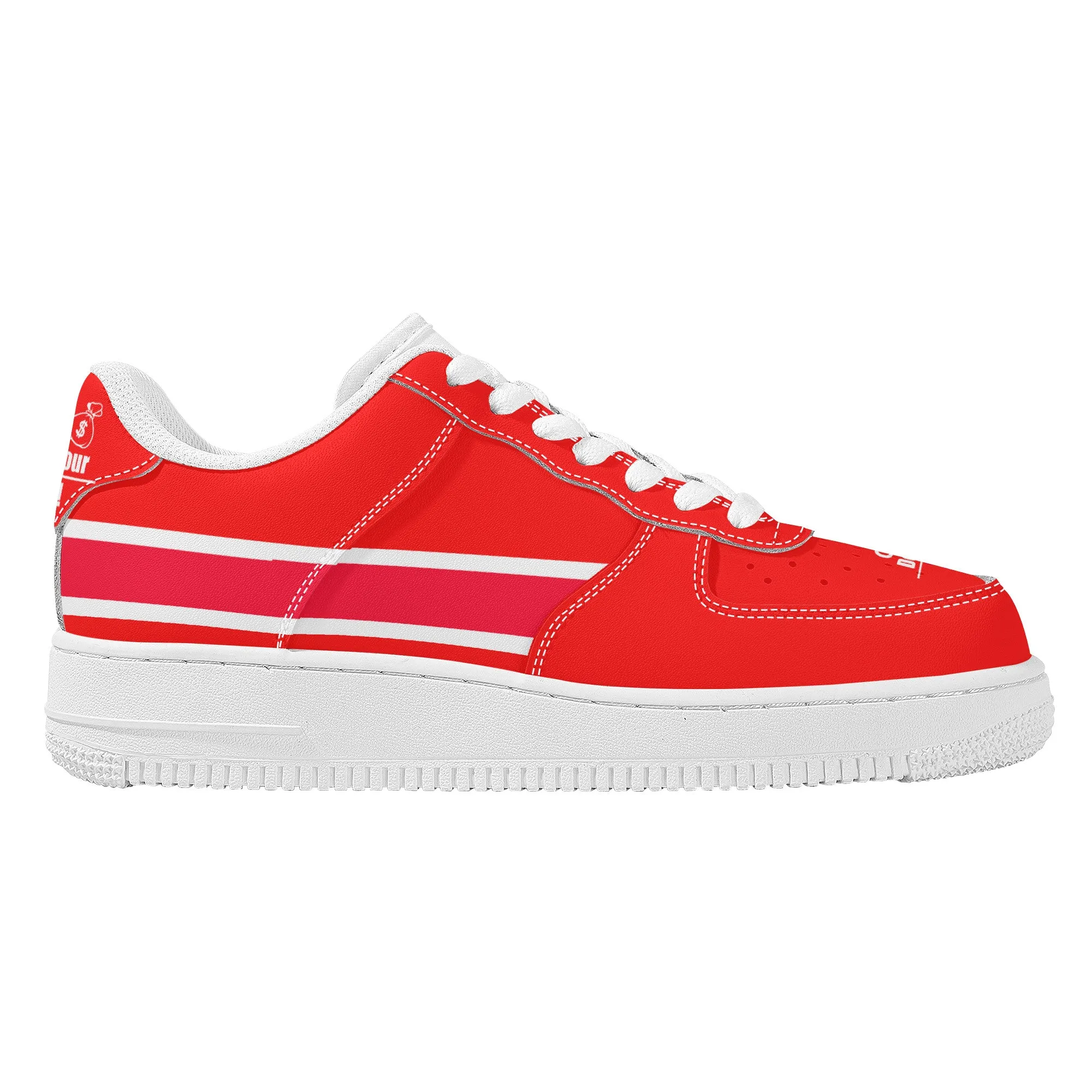 Get That Bag, Low Top Unisex Sneaker