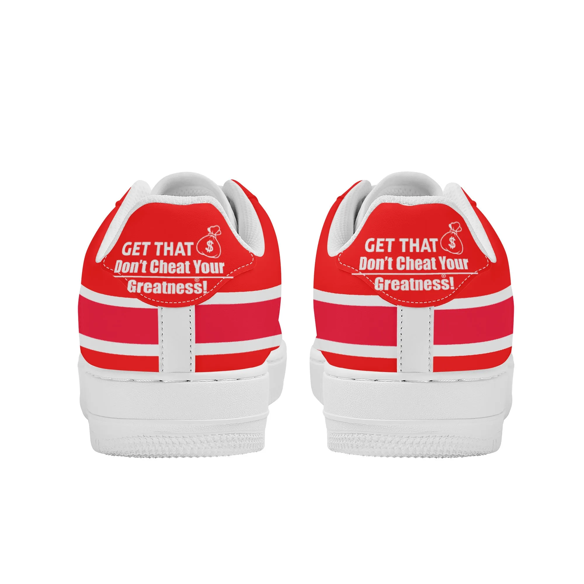 Get That Bag, Low Top Unisex Sneaker