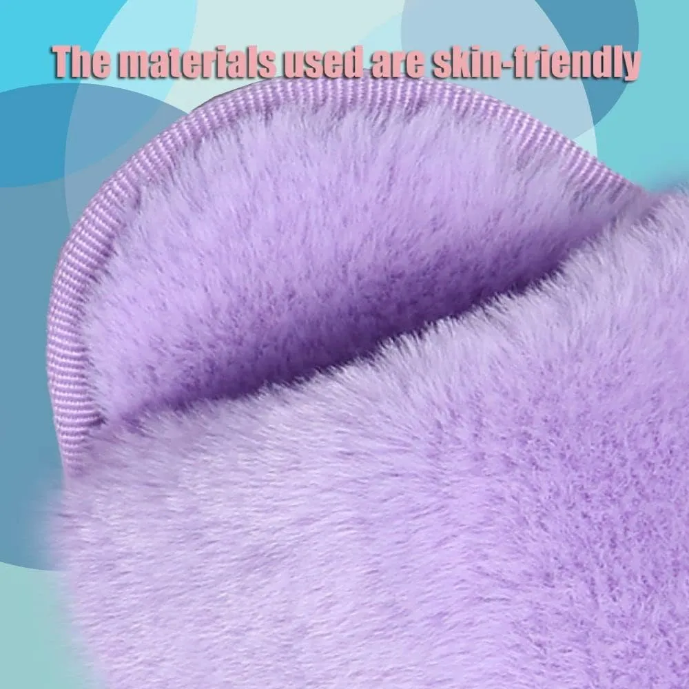 Girl's Fuzzy Fluffy Furry Slippers Cross Band Shoes Slides for Girls Fur Flip Flop Open Toe Slippers