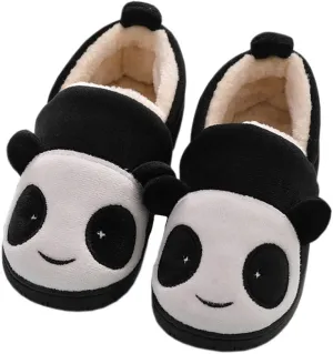 Girls House Slippers Kids Plush House Shoes Boys Warm Cartoon Slippers Cute Animal Winter Indoor Slipper