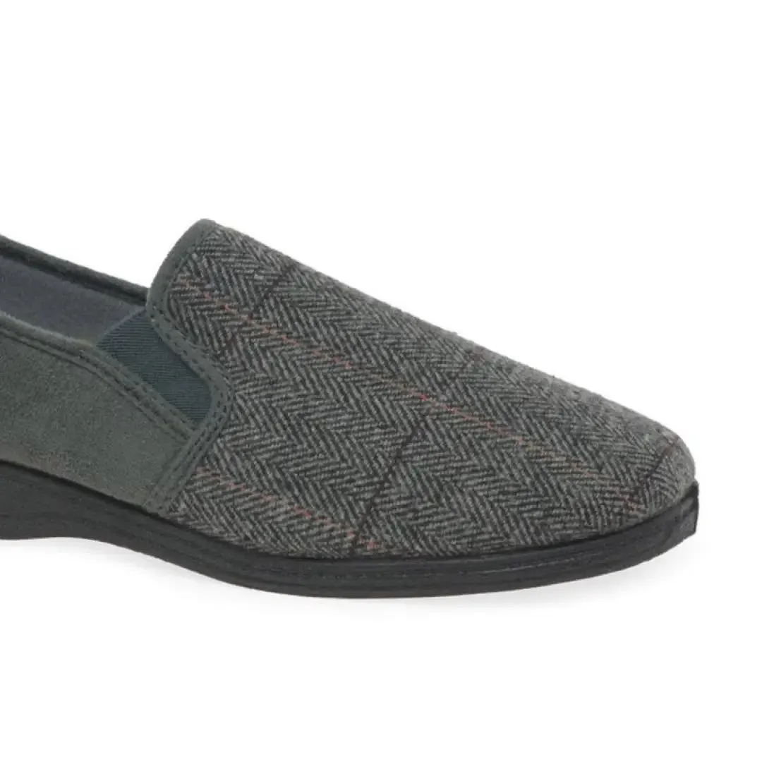 Goodyear Harrison Tweed Slippers