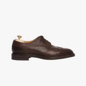 Grained Leather Oxford Brogue   Trees