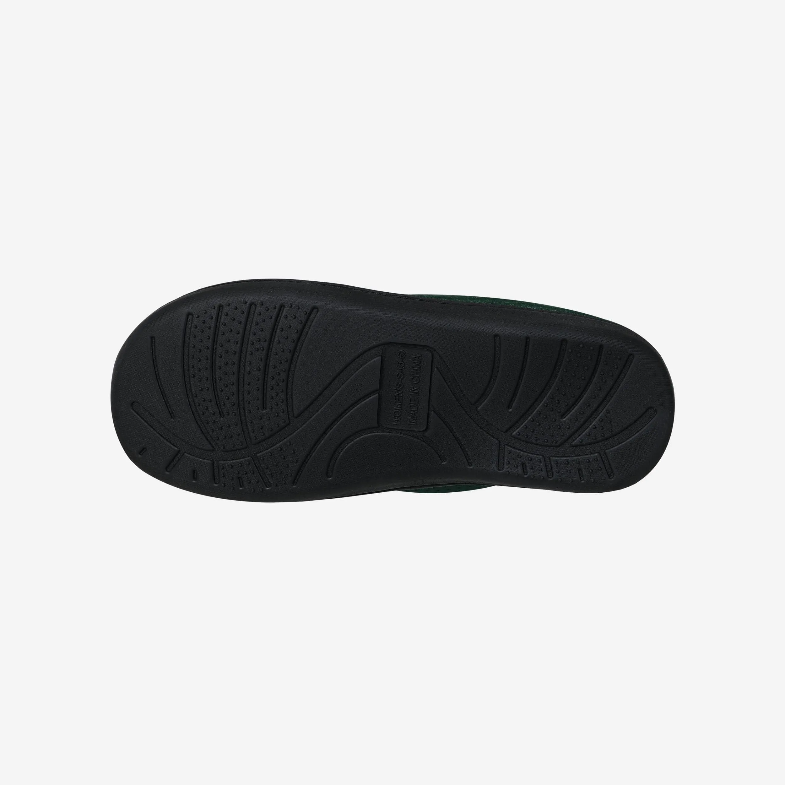 Green Bay Packers Womens Sherpa Lined Memory Foam Slipper