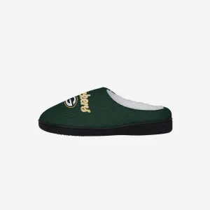 Green Bay Packers Womens Sherpa Lined Memory Foam Slipper
