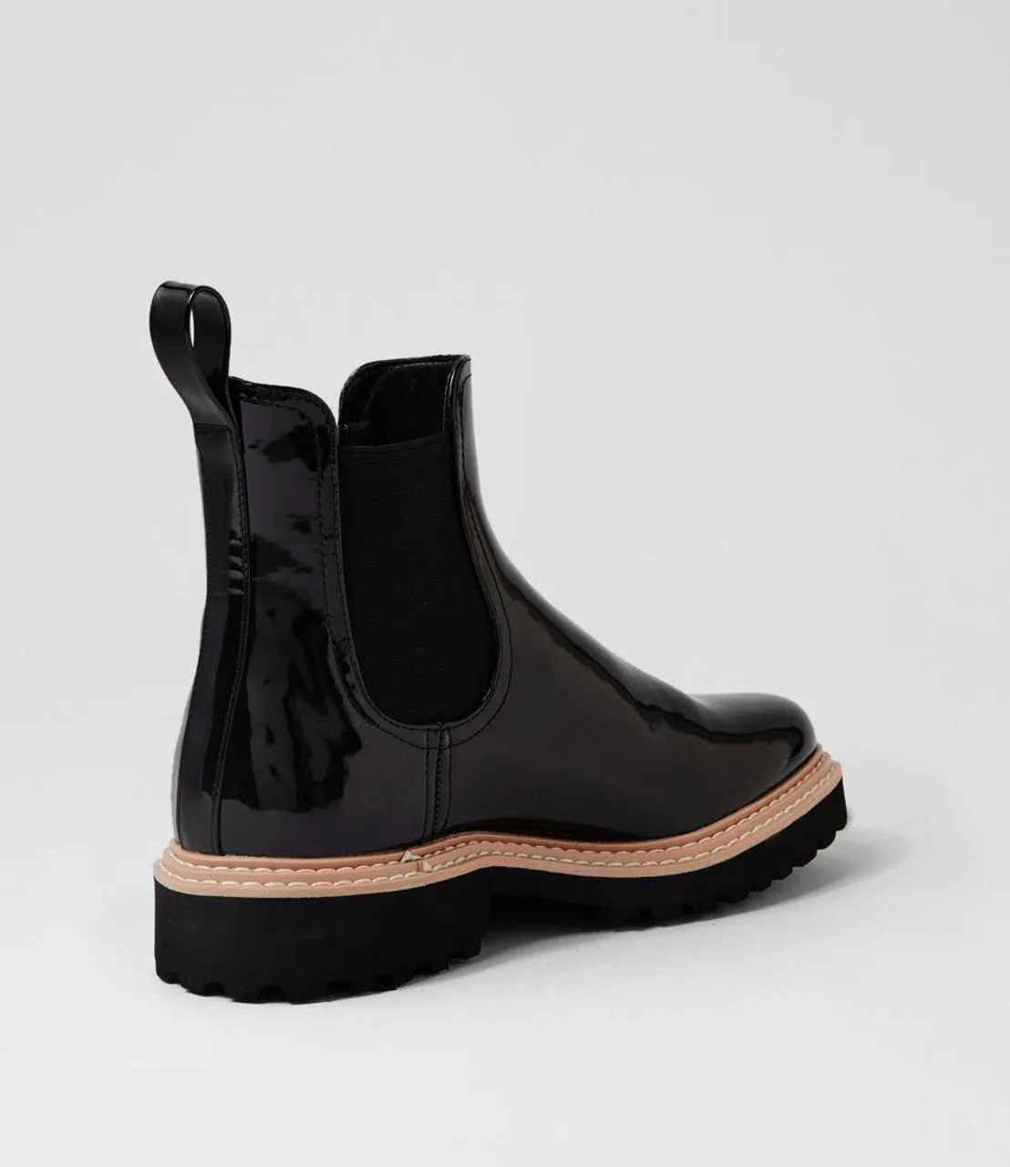 Gummie Gumboot Ankle Boots | Black