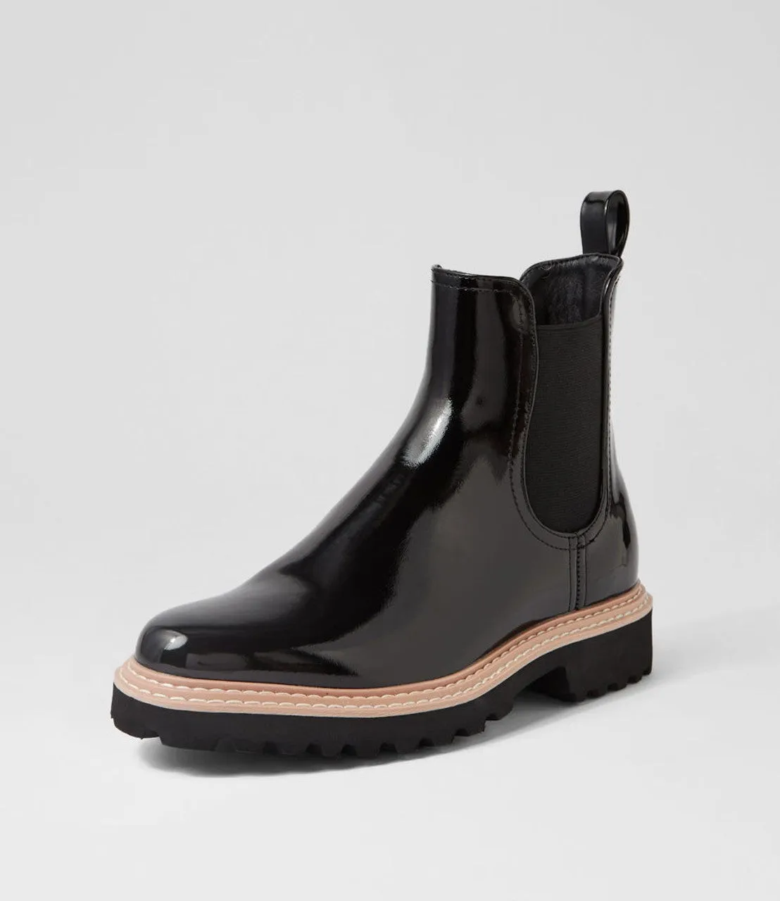 Gummie Gumboot Ankle Boots | Black