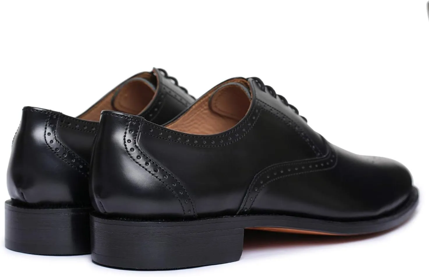 Handmade Brogue Oxford Goodyear Welted Genuine Leather Lace up Dress Shoes