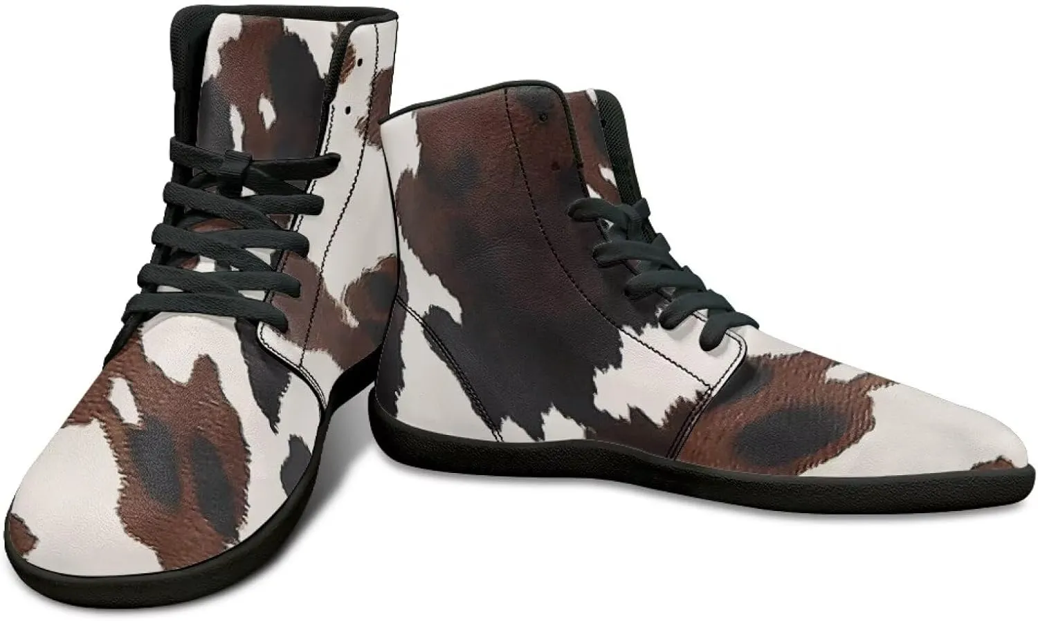 High Top Sneakers Women's Minimalist Barefoot Shoes | Zero Drop Sole | Wide Width Fashion Sneaker Size 36-48