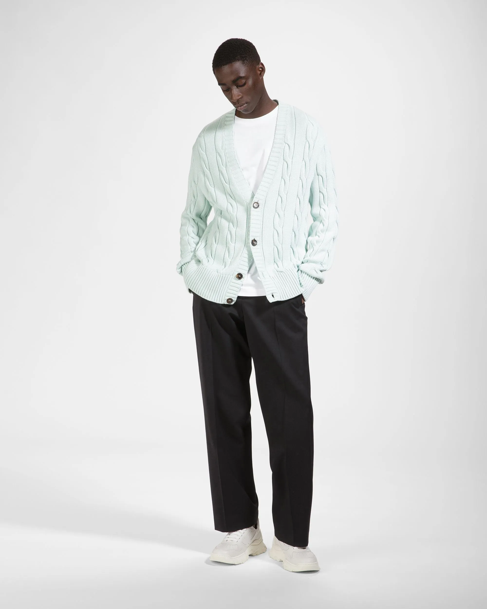 Holden Leather Sneakers In White
