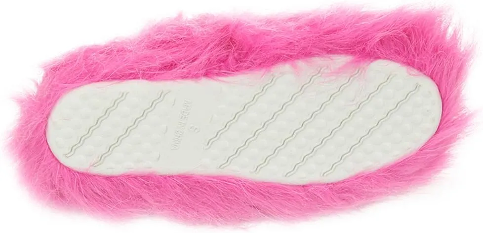 Home Slipper Women's Warm Cute Long Fleece Plush Indoor House SPA Slippers Clogs