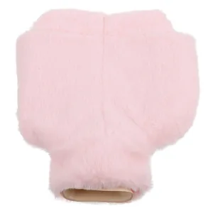 Hot Water Bottle Foot Warmer 2l Plush Slipper Cover Detachable for Home Office