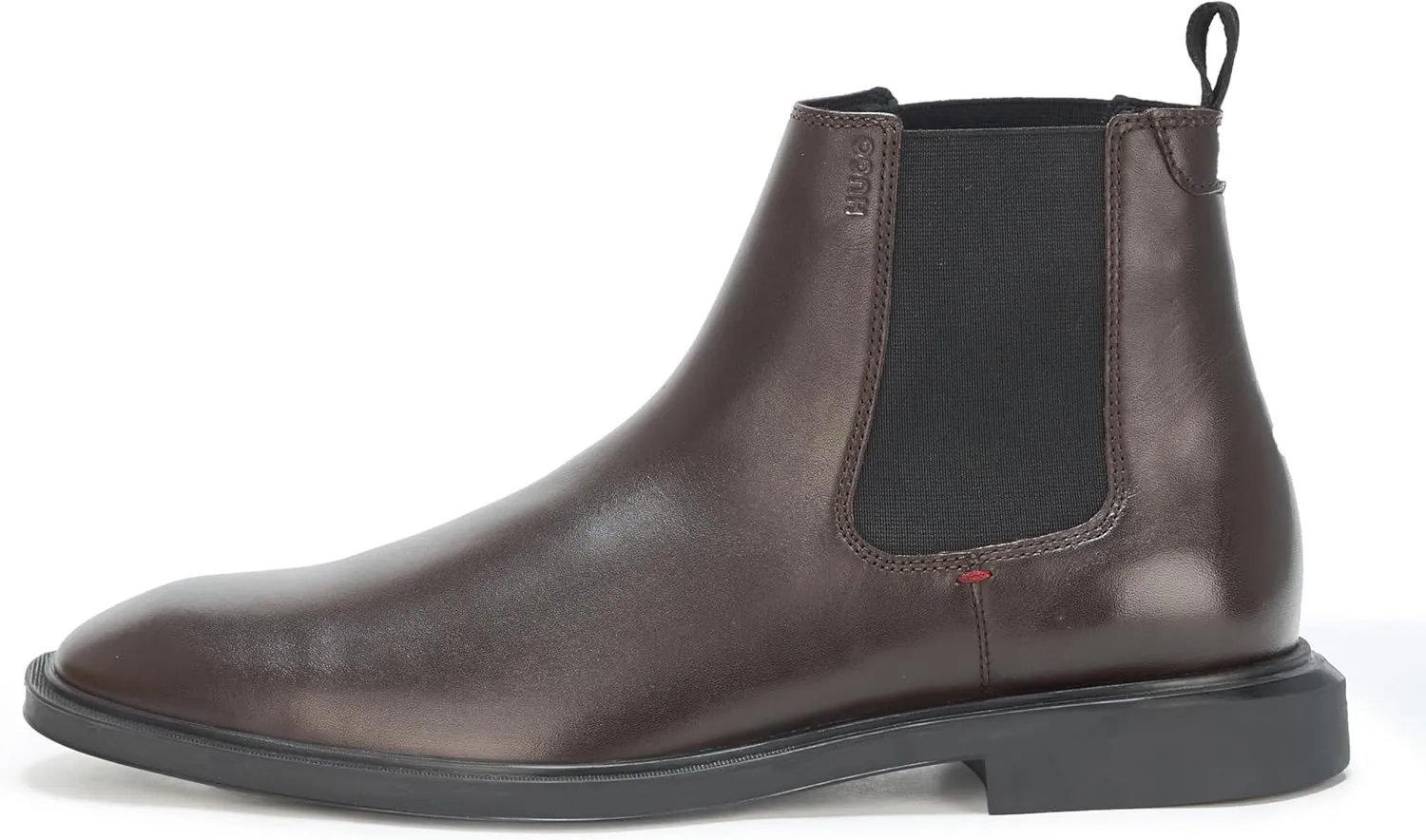 HUGO Men's Brushed Leather Chelsea Boot Chukka
