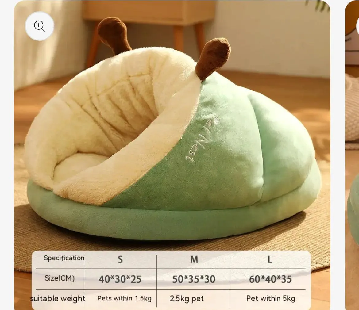 Instant Nest Slippers Hot price drop Pet Small Winter Bed Cat Dog