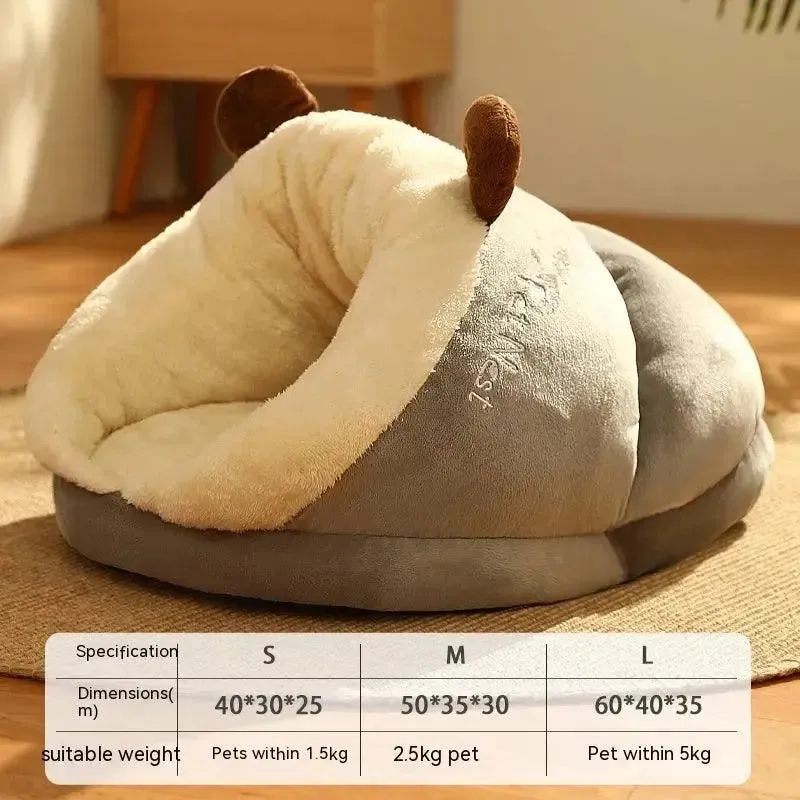 Instant Nest Slippers Hot price drop Pet Small Winter Bed Cat Dog