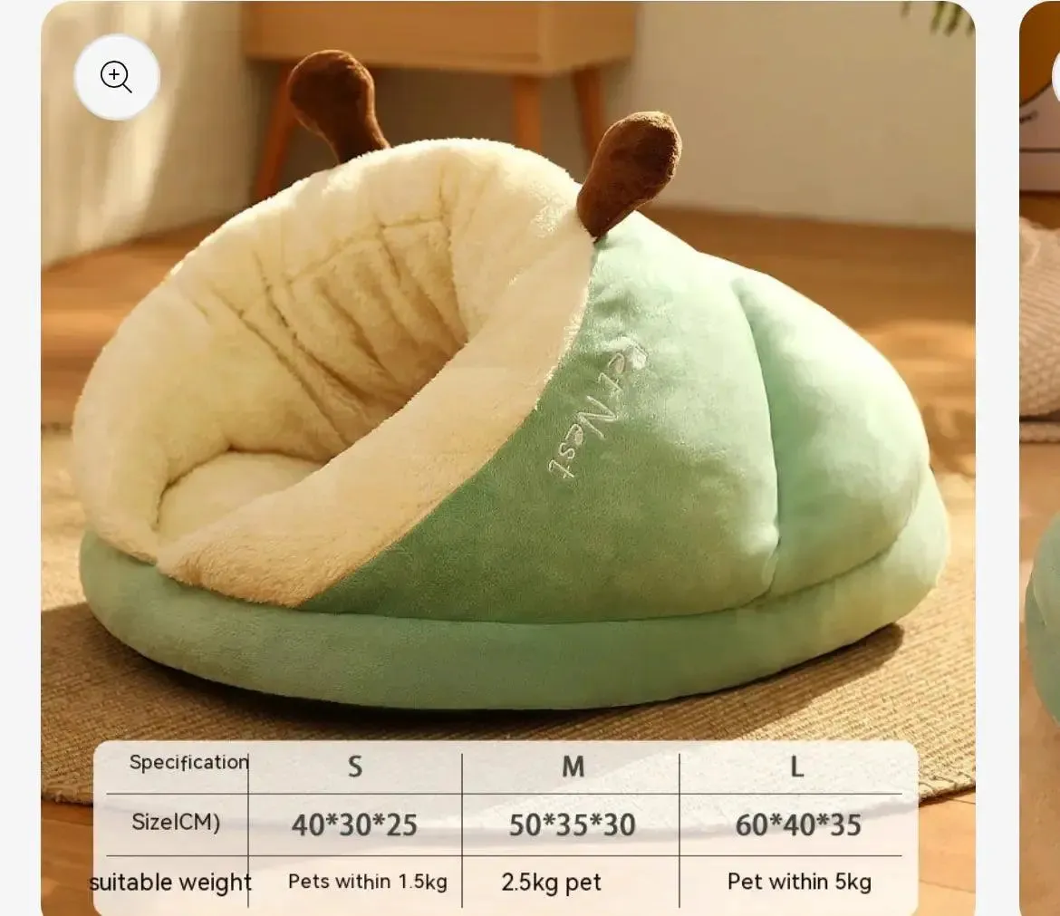 Instant Nest Slippers Hot price drop Pet Small Winter Bed Cat Dog